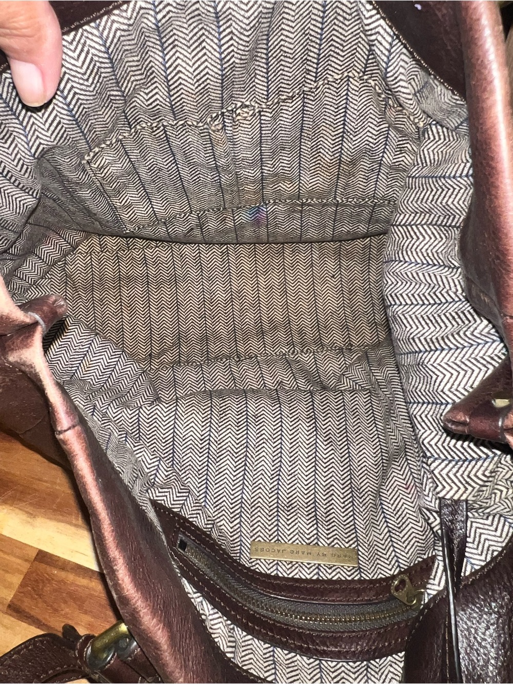🤎 Authentic Vintage Marc by Marc Jacobs Leather Shoulder Bag 🤎 - Picture 12 of 16